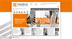 Desktop Screenshot of meditrialeurope.com