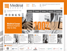 Tablet Screenshot of meditrialeurope.com
